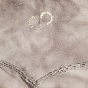 Curves and combat boots tie die (color: Overcast). Size Medium